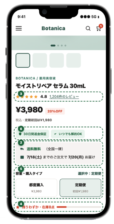 ページ構成案（モックアップ）サンプル